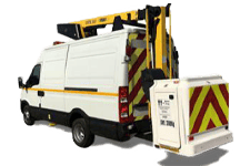 Van Hire Cumbernauld - 12.5M Cherry Picker 3.5T - Van hire Cumbernauld