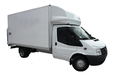 Van Hire Cumbernauld - Ford Luton 3.5 ton Tail Box Lift Truck - Truck hire Cumbernauld